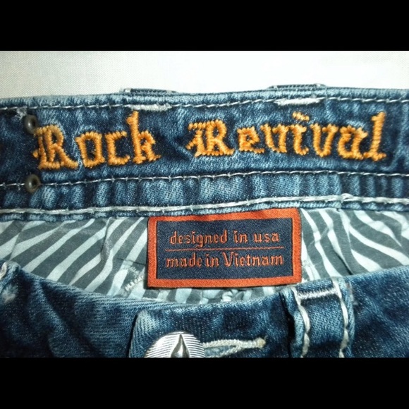 Rock Revival size 26 Noho bootcut bling jeans - Picture 5 of 9